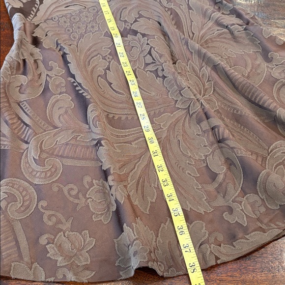 Ralph Lauren Black Label Baroque Jacquard Long Mermaid Flared Skirt size 2 - Picture 10 of 10